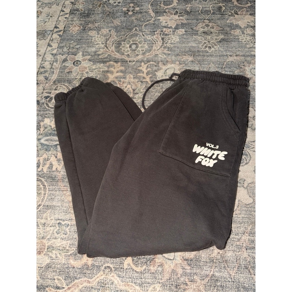 White Fox Boutique Vol. 3 Gray Sweatpants Joggers Lounge Pants
